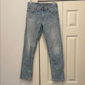 Old Navy Men's Light Blue Straight Jeans